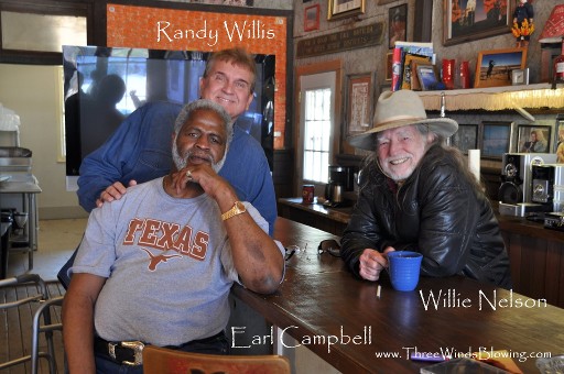 randy willis, willie nelson, earl campbell